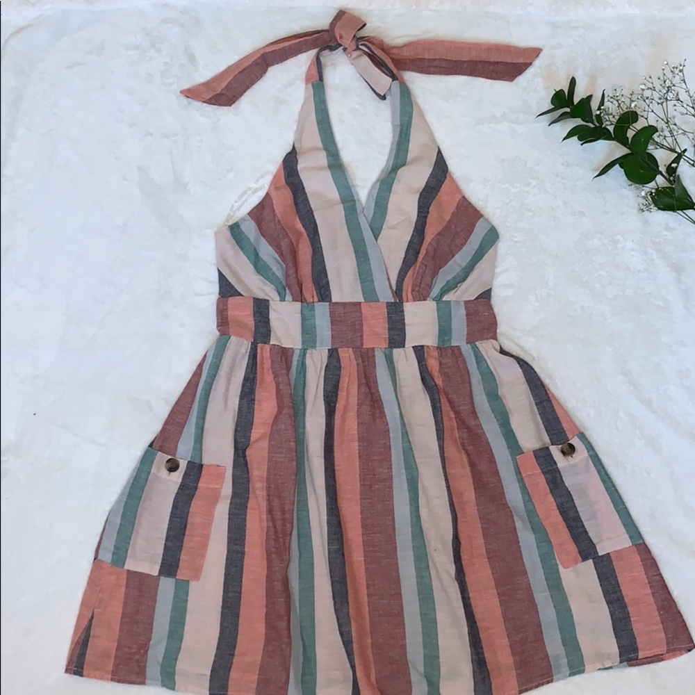 American Eagle halter dress